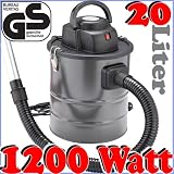 ASCHESAUGER KAMINSAUGER Staubsauger 20L MIT MOTOR KAMIN SAUGER NEU 1200W