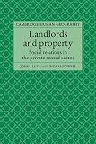 Landlords and Property: Social Relations in the Private Rented Sector