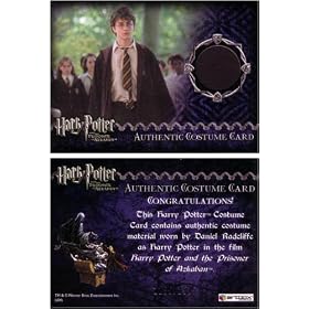 Harry Potter Azkaban Update Costume Card - Harry Potter / D Radcliffe - # / 2575