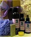 Deluxe Aromatherapy Lavender Spa Gift Basket - Soothing Skin Care. Relaxing and Anti-inflammatory Aromatherapy. Great Gift!