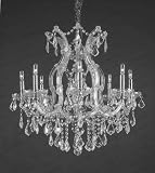 Chandelier 30% lead Crystal Maria Theresa Collection # EL28002Wa Size w12 x H 12