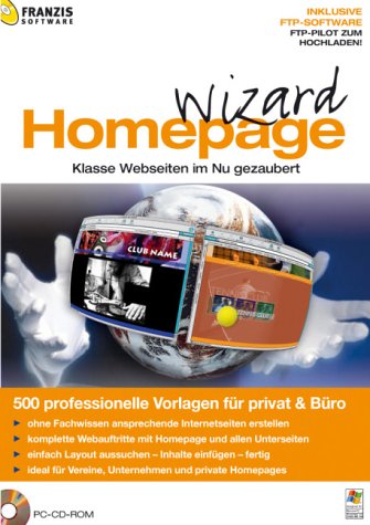 Homepage Wizard - 500 sofort nutzbare HTML-Vorla