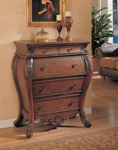 Unique Design Secretary Console Table Bombe Chest