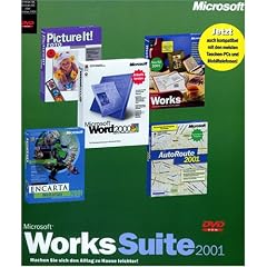 Microsoft Works Suite 2001 deutsch DVD