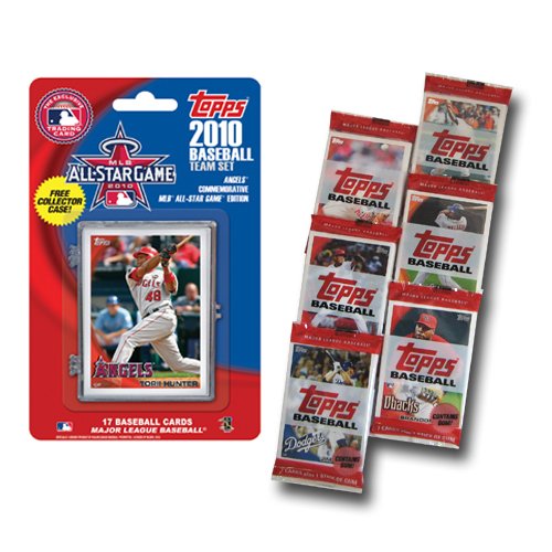 MLB Topps 2010 Team Set with Packs - Los Angeles Angels of Anaheim All Star Game Edition
