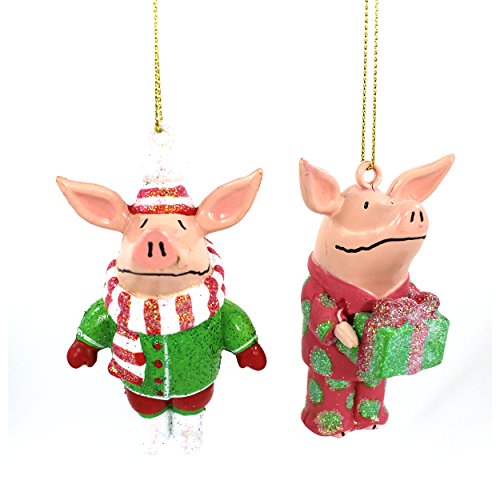 Olivia Kurt Adler 2 pc Ornament Set Olivia Kurt Adler 2 pc Ornament Set