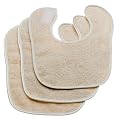 Bumkins Organic Cotton Everyday Bib 3-Pack - Natural