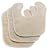 Bumkins Organic Cotton Everyday Bib 3-Pack - Natural
