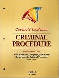 Criminal Procedure, Keyed to Allen/Stunz/hoffman/livingston (Casenote Legal Briefs)