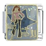 Shoe Shopping Italian Charms Bracelet Link