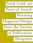SPD Solid Gold: 40 Years of Award-Wining Magazine Design