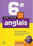 Chouette Entraînement : Anglais, 6e - 11-12 ans (+ corrigés)