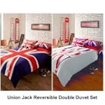London & Union Jack Reversible Double...