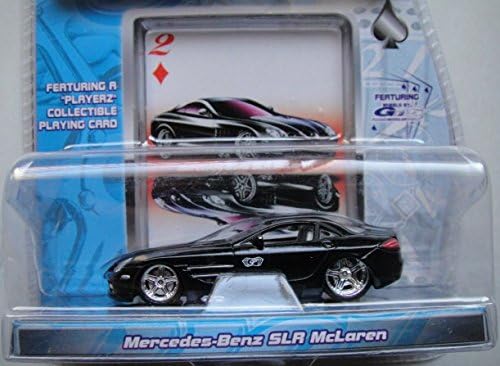 MAISTO 1:64 SCALE PLAYERZ BLACK MERCEDES-BENZ SLR MCLAREN DIE-CAST
