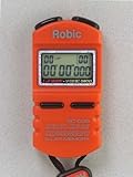 Robic SC-505W Red Five Memory Chronograph/Stopwatch