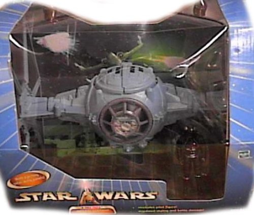 Star Wars Saga KB Toys Exclusive Imperial Dogfigther Tie Fighter