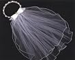 First Communion Veil with Ribbon