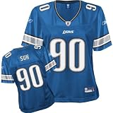 Reebok Detroit Lions Ndamukong Suh Women's Premier Jersey Small