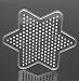 Imported Small Clear Star Perler Fuse Beads Pegboard DIY Kid Craft #5 RS.180.00