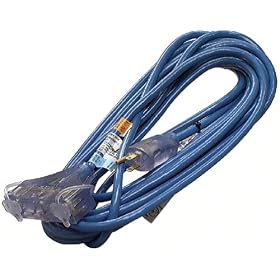 Coleman Cable #03267-06 25' Power Block Extention Cord by COLEMAN CABLE INC