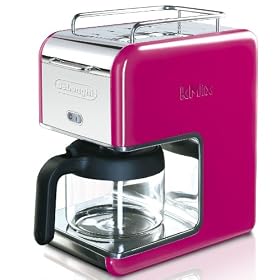 DeLonghi Kmix 5-Cup Drip Coffee Maker, MagentaDeLonghi Kmix Drip Coffee Maker