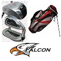 NEW FALCON P3 HYBRID GOLF CLUB SET WITH STAND BAG