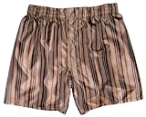 Silk Boxers – S – Soft Browns – Royal Silk Boxer Shorts