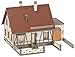 Faller 130215 Timb house with garage HO Scale Building Kit