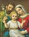Art Poster Print - Hl Familie - Artist: Unknown - Poster Size: 8 X 10 inches