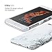 iPhone 6s Marble Case, iPhone 6s Case, GMYLE Snap Cover Glossy for iPhone 6/6s – White Marble Pattern Slim Hard Back Case