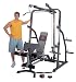 Marcy Diamond Elite MD PWR8 Olympic Power Cage System with Cable Crossover