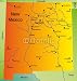 Wallmonkeys Peel and Stick Wall Decals - Detailed Vector Map of New Mexico State , Usa - Removable G