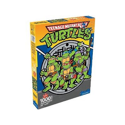  TMNT Retro 1000 Piece Jigsaw Puzzle
