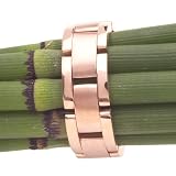 Beverly Diamonds Rose-gold MENS 14K PINK WEDDING BAND RING