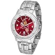Arizona State Sun Devils NCAA Anochrome "Competitor" Mens Watch (Steel Band)