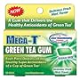 Mega-T Dietary Supplement Sugar Free Green Tea Chewing Gum, Fresh Mint Flavor, 24-Count Boxes (Pack of 4)