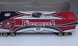 LIMITED EDITION GOLD WHEELS VARIATION 2008 TAMPA BAY BUCCANEERS NFL SEMI DIECAST TRACTOR TRAILER TRUCK by UPPERDECK