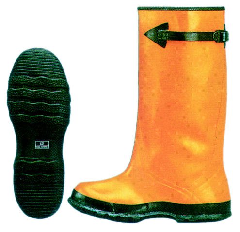 17''-TALL LINED YELLOW RUBBER SLUSH BOOT 16''