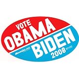 Vote Barack Obama / Joe Biden 2008 MoveOn.org Bumper Sticker