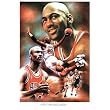Michael Jordan (Collage) Sports Poster Print - 11x17