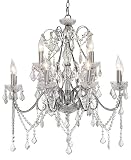 Vienna Full Spectrum™ Chrome and Crystal Grand Chandelier