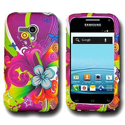 CoverONÂ® Slim Hard Case for Samsung Galaxy Rush with Cover Removal Tool - (Floral Medley)