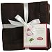 Kitchen & Housewares : Hemstitch Cocktail Napkins Set of 6 - Chocolate