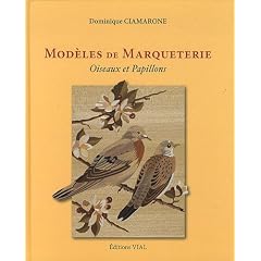 Mod�les de marqueterie. Oiseaux et papillons