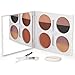 Sheer Cover Studio â€“ Sophisticate All-Over Face Palette â€“ Includes Eyeshadows â€“ Lipglosses â€“ Blush â€“ with FREE Blending Brush â€“ 2 Pieces