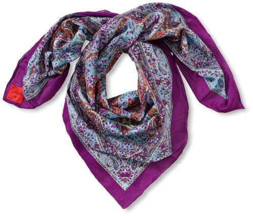 erfurt Unisex - Erwachsene Schal, 50017, Gr. one size, Mehrfarbig (79 Purple) Preisvergleich