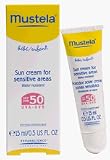 Mustela Sun Cream for sensitive areas SPF 50