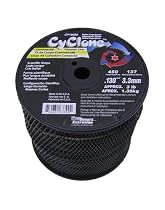 Cyclone .130-Inch 3-Pound Spool Commercial Grade 6-Blade Grass Trimmer Line, Black #CY130S3