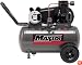 Maxus EX8300 15 Amps / 14.5 Amps 2 Horsepower 20 Gallon Wheeled Oiled Single Hot Dog Compressor Dual Voltage 120-Volt / 240-Volt