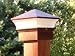 Suntyme SL-i2088 Copper Coppersmith Solar Deck / Fence Post Light using LED technology and auto on/off photocell